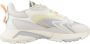 Lacoste Sneakers van een mix van leer en textiel met vetersluiting - Thumbnail 1