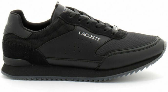 Lacoste partner luxe shoes 41sma0113 02h Zwart Heren