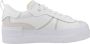 Lacoste L004 Platform Lifestyle in wit formaten: 37.5 - Thumbnail 1