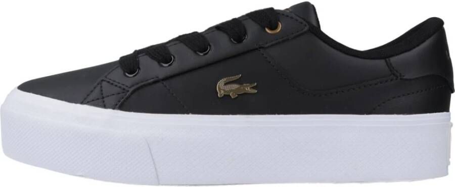Lacoste Platform Sneakers voor modebewuste vrouwen Black Dames - Foto 2