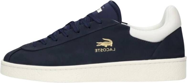 Lacoste Premium Baseshot Lage Sneakers Blue Heren - Foto 2