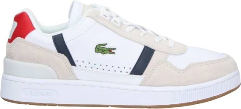 Lacoste Europa Pro Fashion sneakers Schoenen white navy red maat: 42.5 beschikbare maaten:42.5 44.5 45 - Foto 10