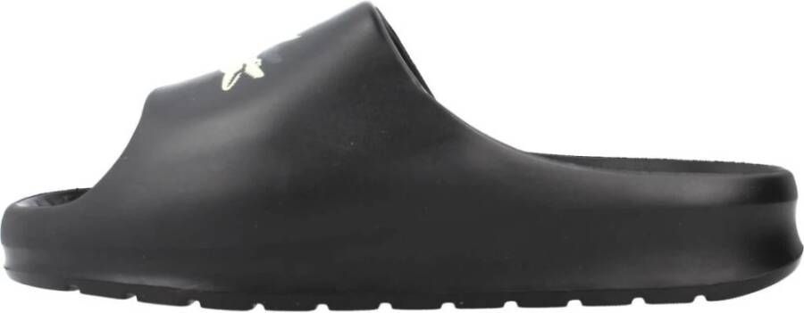 Lacoste Sliders Black Dames