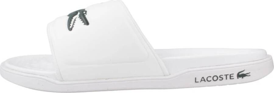 Lacoste Sliders White Heren