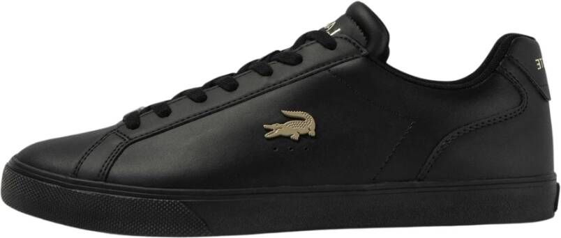 Lacoste Lerond Pro 123 Heren Sneakers Schoenen Leer Zwart A005202H - Foto 4