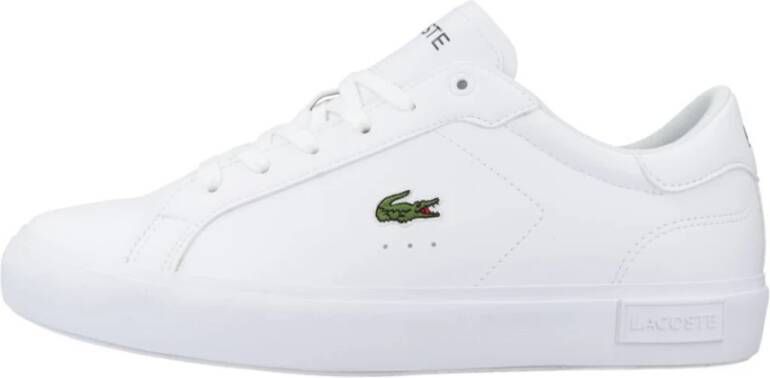 Lacoste Witte Casual Synthetische Sneakers voor Vrouwen White Dames