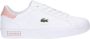 Lacoste Witte Casual Synthetische Sneakers voor White - Thumbnail 1