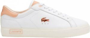 Lacoste White Powercourt 222 Sneakers Wit Dames
