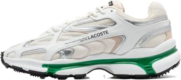 Lacoste Ademende Mesh Sneakers met Geëmbosseerde Details Multicolor Heren - Foto 2