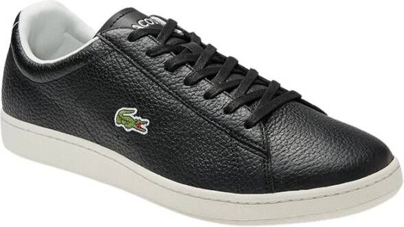 Lacoste Carnaby Evo 0120 2 SMA Heren Sneakers Black Off White - Foto 3
