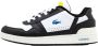 Lacoste Contrasterende kleuren leren T-Clip sneakers White Heren - Thumbnail 2