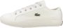 Lacoste Stijlvolle Textiel Backcourt Sneakers White Heren - Thumbnail 1