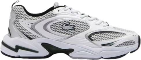 Lacoste Storm 2k Heren Schoenen Wit Maat: 44 Mesh Synthetisch Foot Locker - Foto 6
