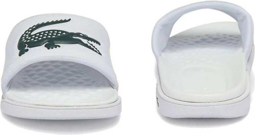 Lacoste Teenslippers & Sliders Wit Heren