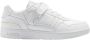 Lacoste Velcro Leren Sneakers T Clips Trainers White Heren - Thumbnail 1