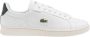 Lacoste Witte leren Carnaby voor heren White Heren - Thumbnail 1