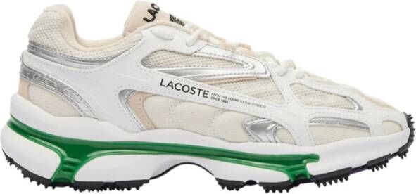 Lacoste Ademende Mesh Sneakers met Geëmbosseerde Details Multicolor Heren