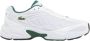 Lacoste Witte sportieve textielsneakers voor heren - Thumbnail 1