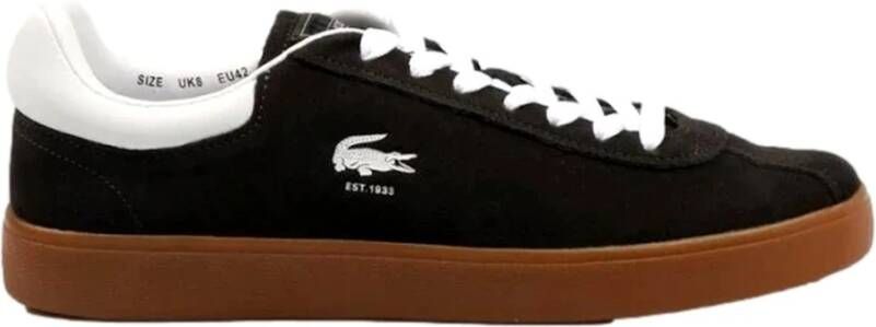 Lacoste Sneakers Baseshot Heren Sportschoen Green Heren