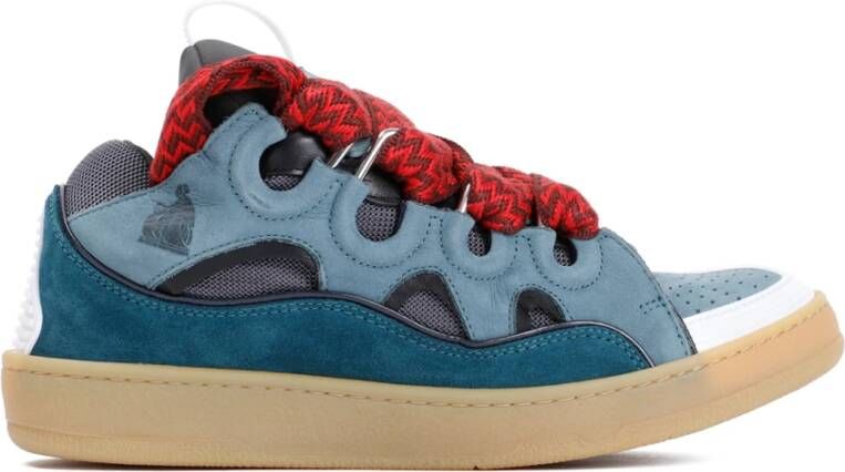 Lanvin Antraciet Curb Sneakers Multicolor Heren