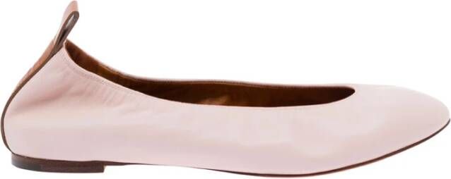 Lanvin Leren ballet flats Pink Dames