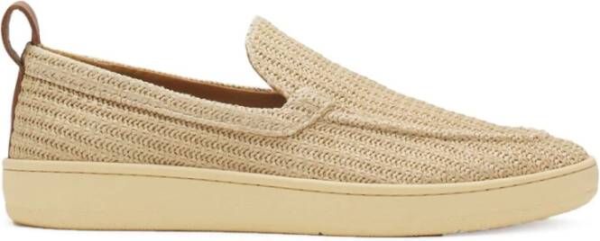 Lanvin Beige Platte Schoenen met Treklipje
