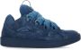 Lanvin Blauwe Katoenen Sneakers met Herringbone Patroon - Thumbnail 1