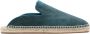 Lanvin Blauwe Platte Schoenen met Gevlochten Zool - Thumbnail 1
