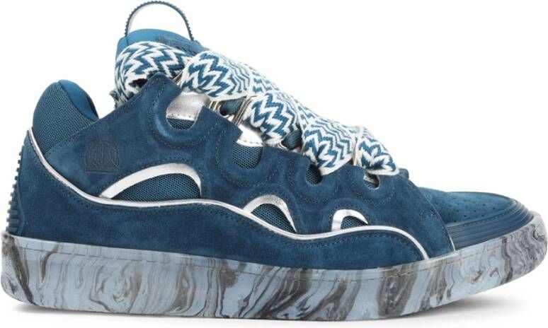 Lanvin Blauwe Sneakers voor Mannen Aw25