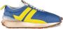 Lanvin Beige Hardloopschoenen met Donkerblauwe Leren Inzetstukken Beige Heren - Thumbnail 1