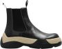 Lanvin Zwarte Leren Enkellaarzen voor Mannen Black Heren - Thumbnail 1