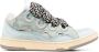 Lanvin Chunky Curb Lace-up Sneakers Blue Heren - Thumbnail 1