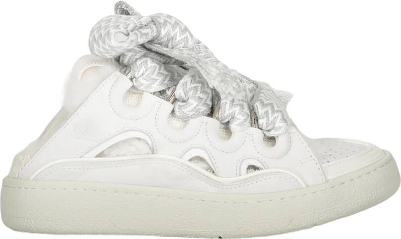 Lanvin Chunky Faux Fur Sneakers