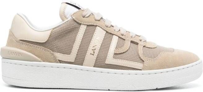 Lanvin Clay Mesh Sneakers Beige Dames