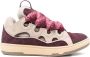 Lanvin Curb Leather Sneakers - Thumbnail 1