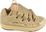 Lanvin Curb Raffia Sneakers - Thumbnail 1
