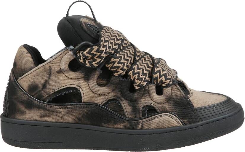 Lanvin Curb Sneakers met Reflecterende Details