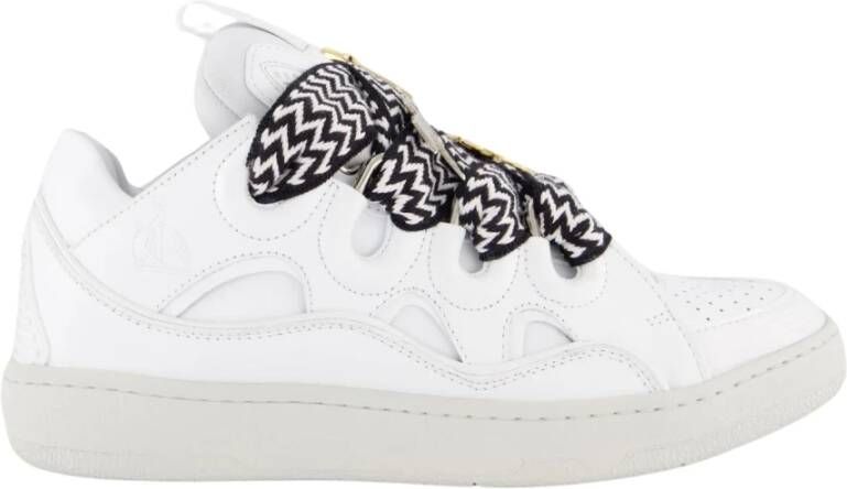 Lanvin Curb Sneakers White Dames