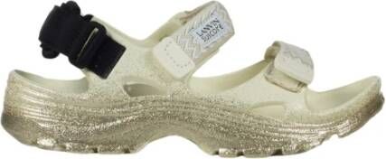 Lanvin Curb Suicoke enwerking Sandalen Beige Dames