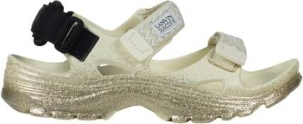 Lanvin Curb Suicoke enwerking Sandalen Beige Dames