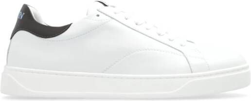 Lanvin Wit Zwart Ddb0 Sneakers White Heren