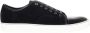 Lanvin Dbb1 Sneakers van suède en lakleer Black Heren - Thumbnail 1