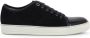 Lanvin Dbb1 Suede And Patent Leather Sportschoenen Blauw Heren - Thumbnail 1