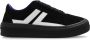 Lanvin Suède Cash Sneakers met Contrastpanelen Black Heren - Thumbnail 8