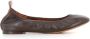 Lanvin Donkerbruine Ballerina Platte Schoenen Brown Dames - Thumbnail 7