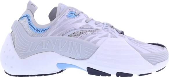 Lanvin Flash-X Multikleur Leren Sneakers White Heren