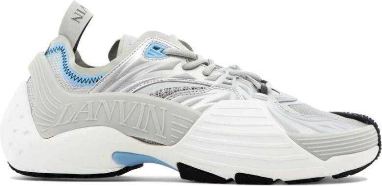 Lanvin Flash-X Multikleur Leren Sneakers White Heren