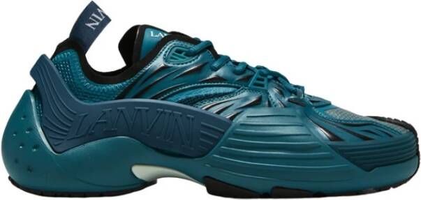 Lanvin Flash-X Turquoise Sneakers Blauw Heren
