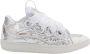 Lanvin Gekreukeld Metallic Leren Curb Sneakers - Thumbnail 1