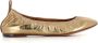 Lanvin Gouden Leren Ballerina Schoenen Beige Dames - Thumbnail 3